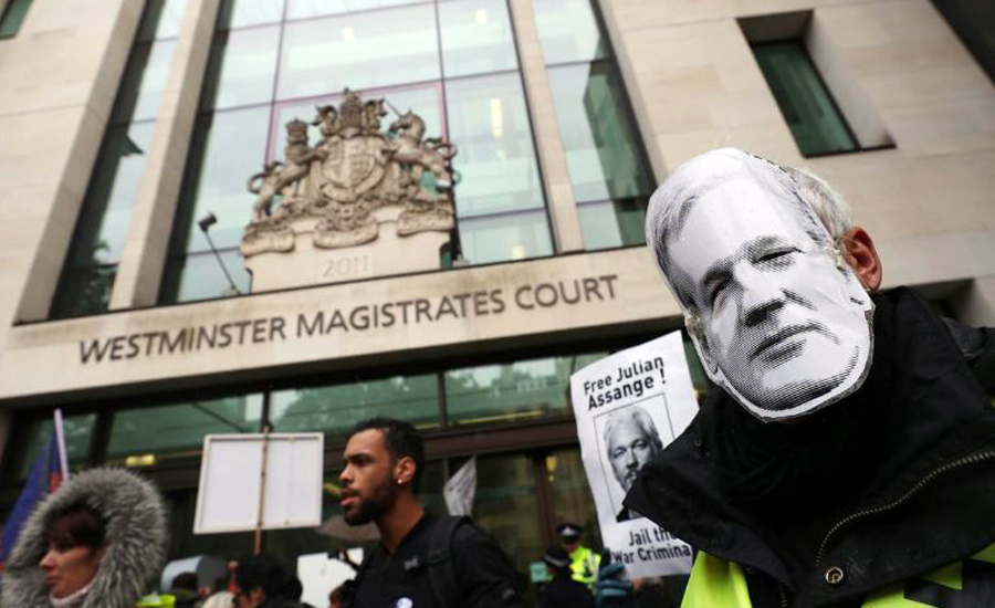 WikiLeaks founder Julian Assange appears in London court
