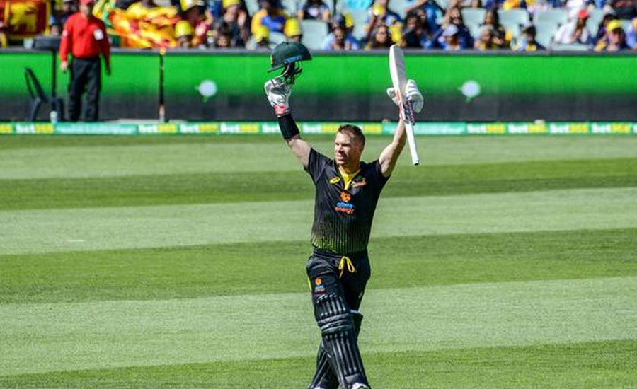 Warner hits ton as Australia rout Sri Lanka
