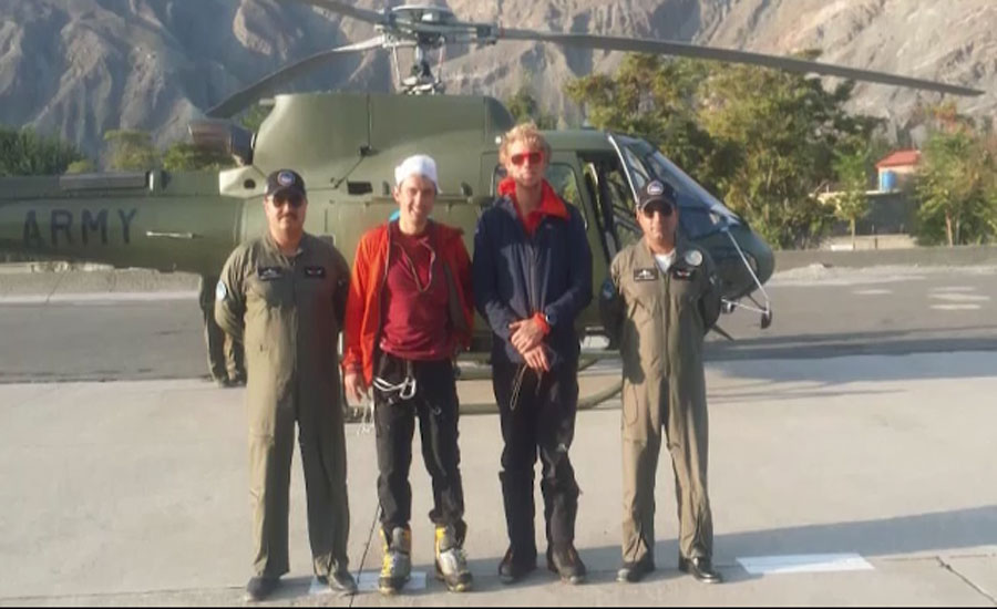 Pak Army rescues two British mountaineers in Gilgit