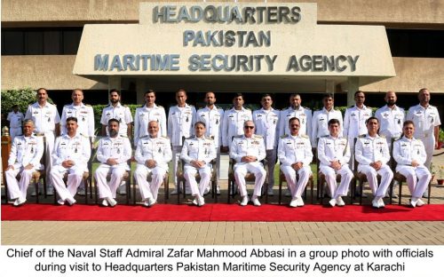 CNS Zafar Abbasi, visits, PMSA Headquarters, Navy Dockyard
