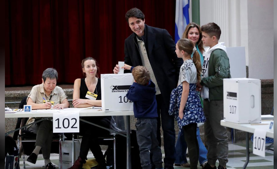 Canada's Trudeau wins second term but loses majority