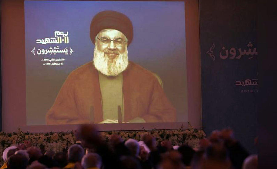 Hezbollah leader warns that protests could push Lebanon into chaos