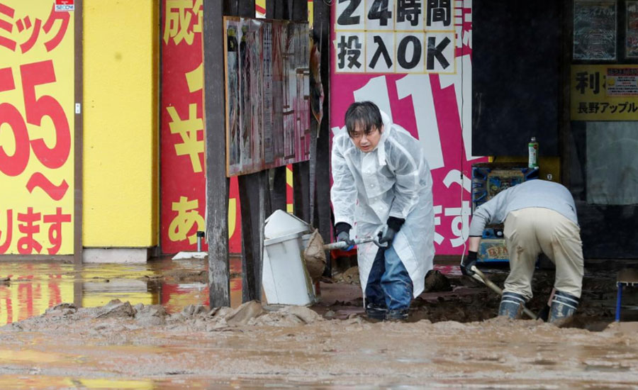 Japan typhoon death toll rises to 58 as hopes for missing fade