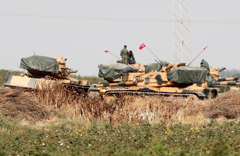Trump sanctions fail to slow Turkey assault, Syrian troops move on Manbij