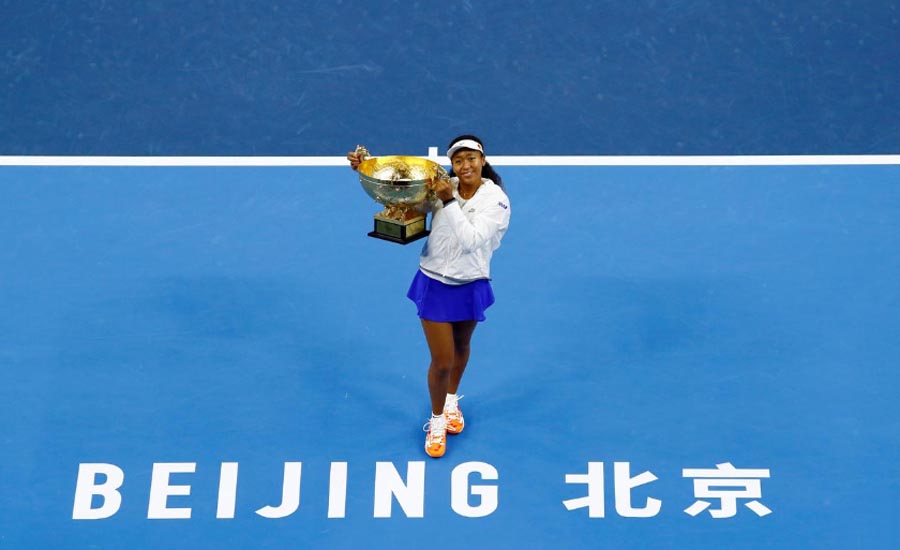 Osaka wins second Asian title with victory over Barty in Beijing