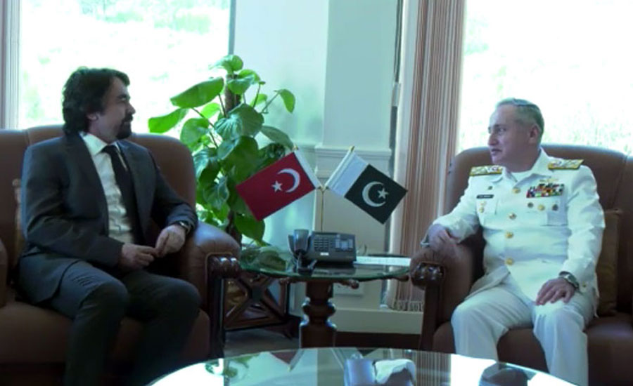 Turkish envoy admires Pakistan Navy’s efforts for maritime security