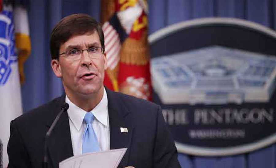 US Defence Secretary Esper in Kabul on unannounced visit