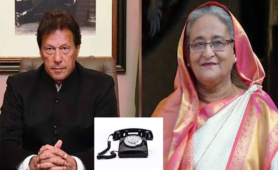 PM Imran Khan inquires after Bangladesh counterpart's health on phone