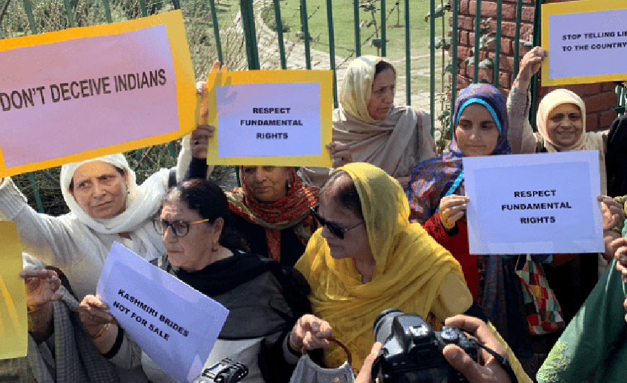 Farooq Abdullah’s sister, ex-CJ’s wife among women protesters arrested in IOK