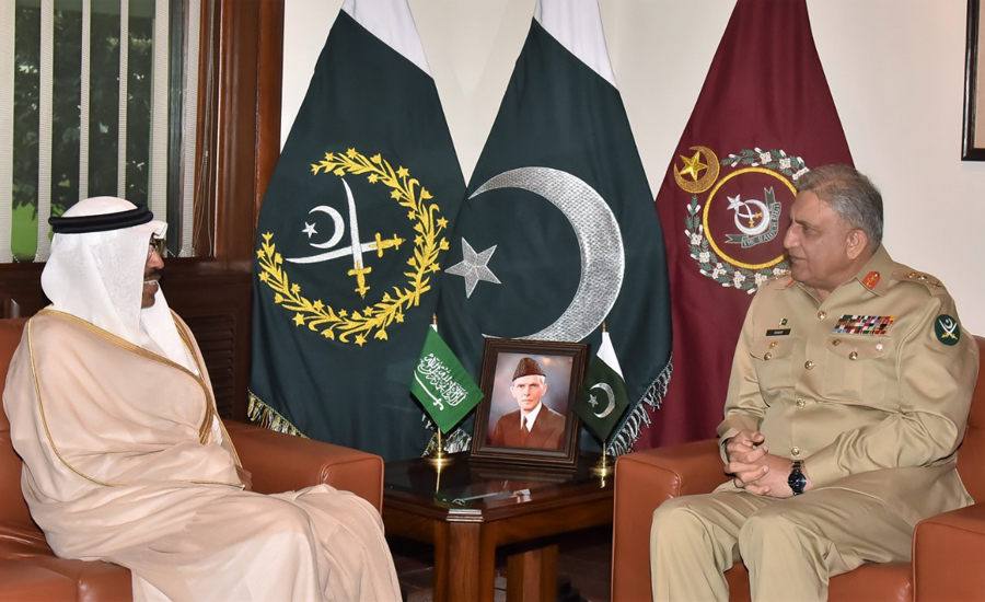 Saudi Assistant Defence Minister Mohammed Bin Abdullah calls on COAS