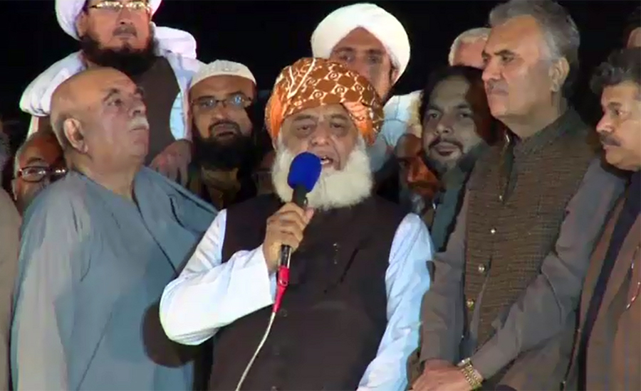 Imran Khan previously was ‘selected’, now has become ‘rejected’: Fazlur Rehman