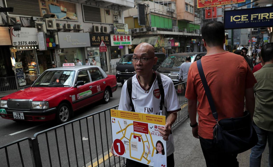 Campus siege nears end as Hong Kong gears up for election