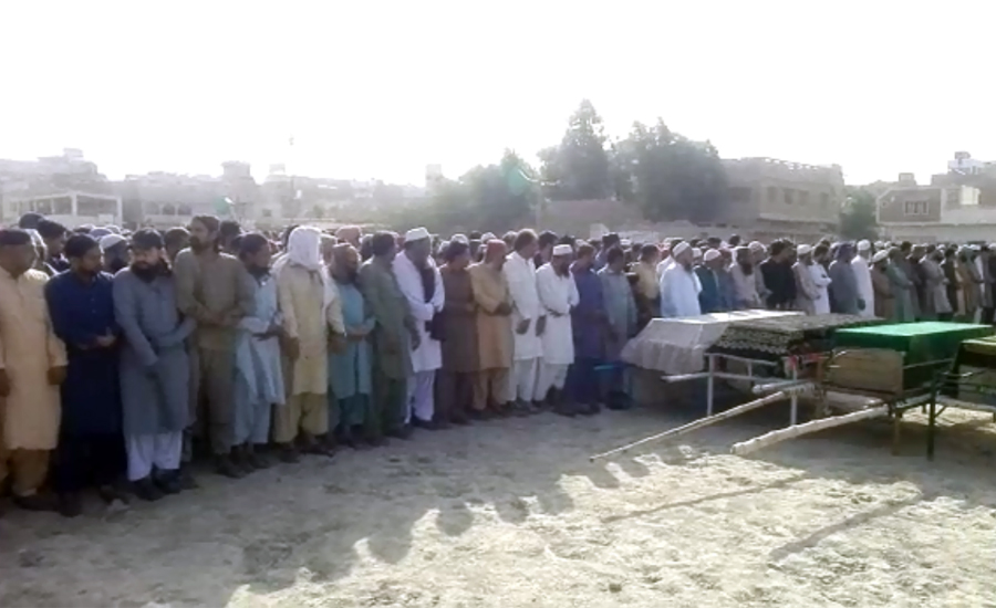 23 victims of Tezgam tragedy laid to rest in Mirpur Khas