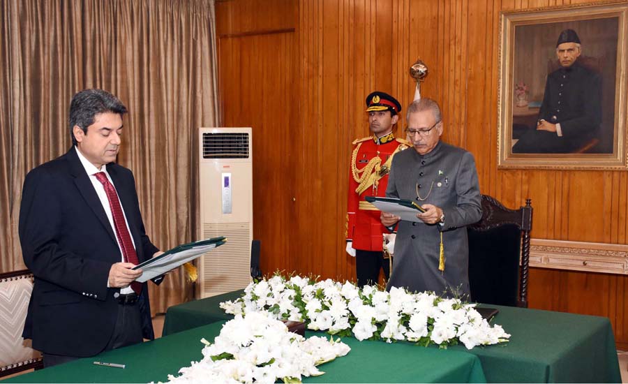 Farogh Naseem sworn in as Federal Minister for Law