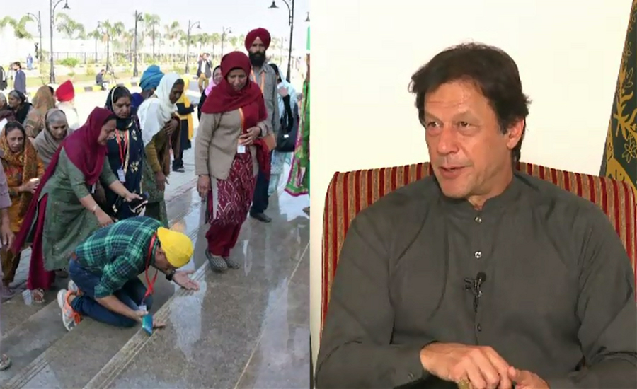 PM Imran Khan says today not only opening corridor but also our hearts for Sikhs