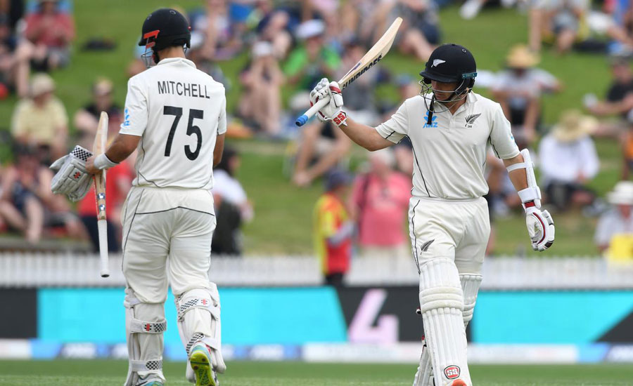 Mitchell, Watling score half centuries as New Zealand build