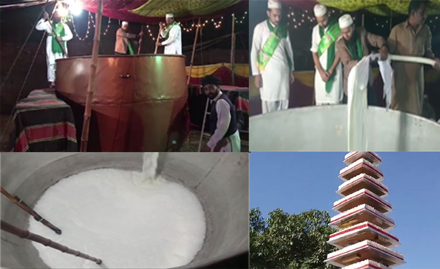 4000kg kheer prepared in Gujranwala on Eid Milad-un-Nabi (SAW)