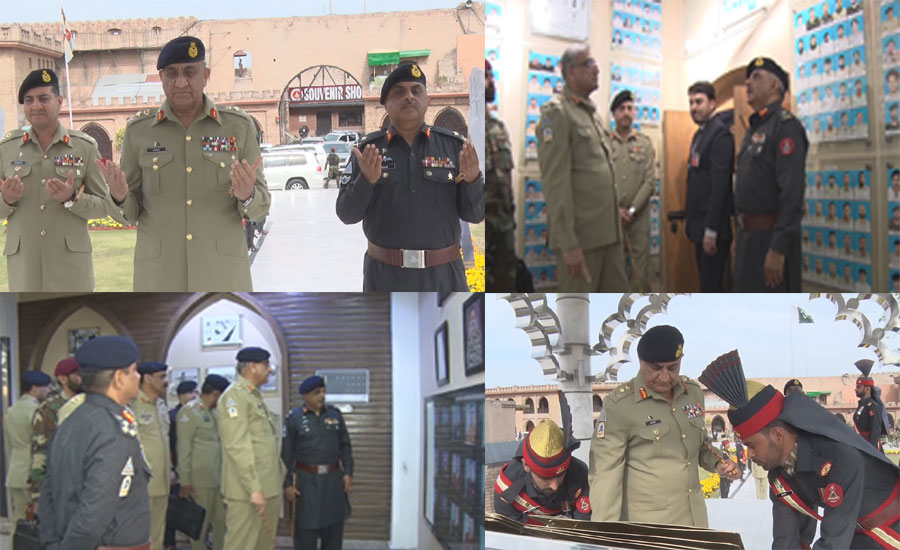 Army chief visits KP Frontier Corps headquarter