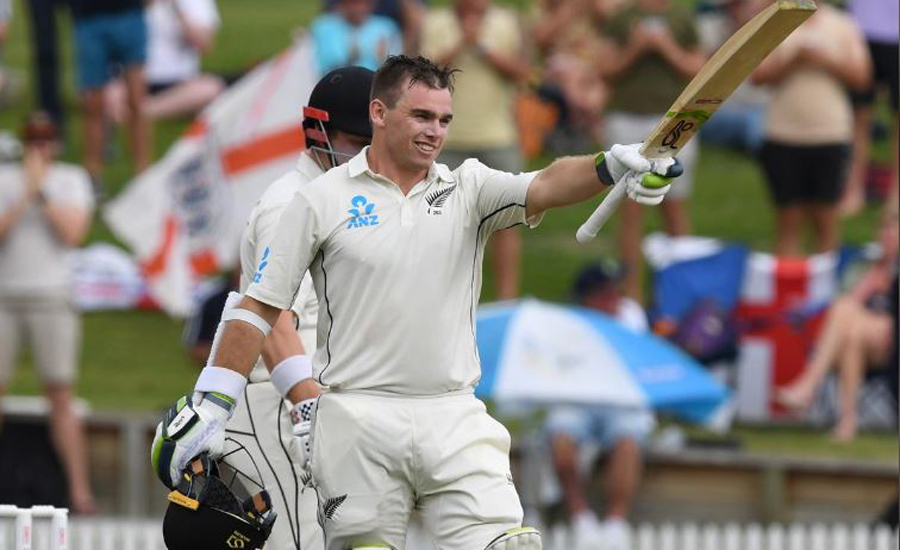 Latham scores ton before rain ends first day early in 2nd Test against England