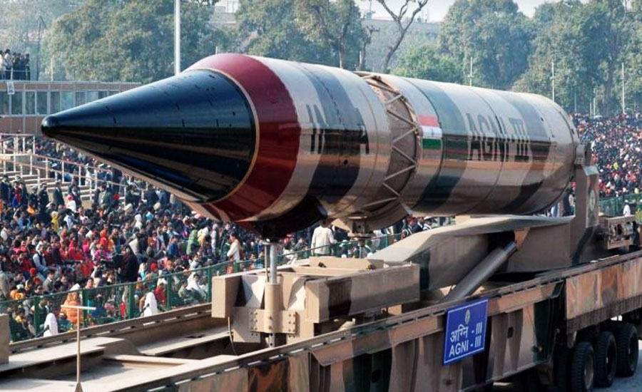 Indian nuclear-capable Agni-III missile test failed