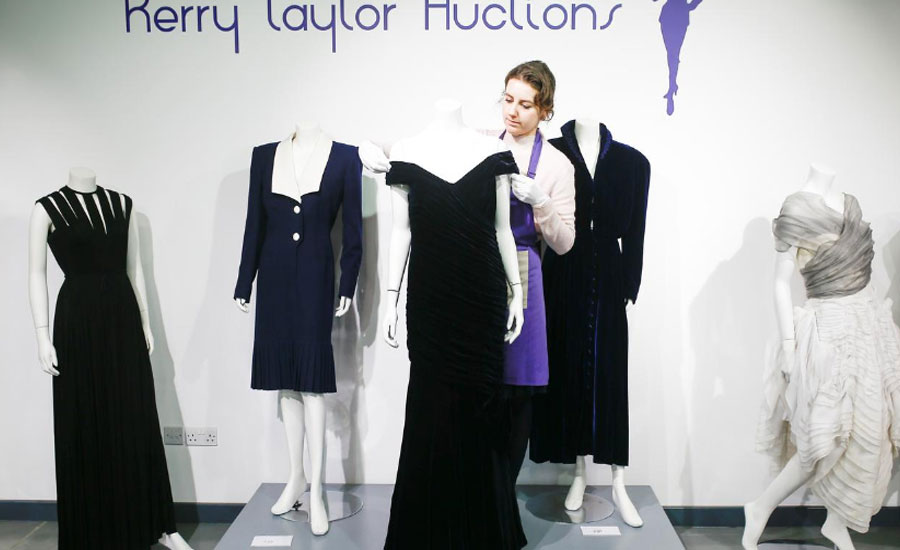 Dress Diana wore for Travolta dance sells for more than $280,000