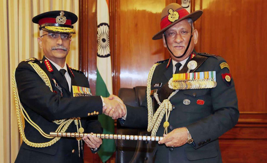 General Manoj Mukund takes charge as new Indian army chief