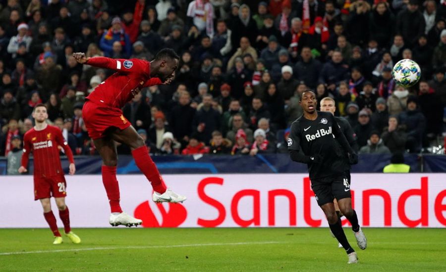 Liverpool advance to last 16 with 2-0 win in Salzburg