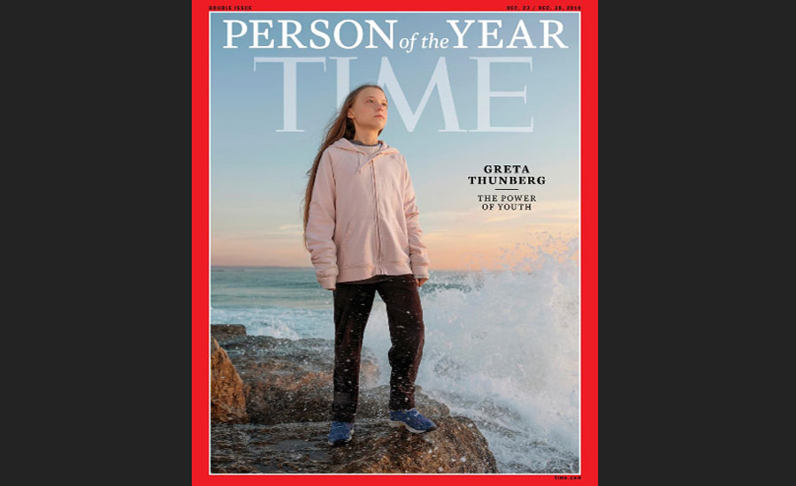 Teenage climate activist Greta Thunberg is Time's Person of the Year