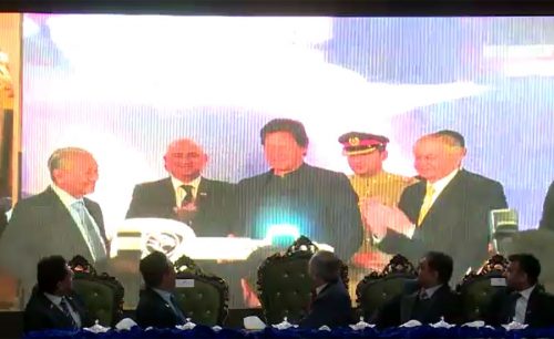  Proton X70 Abdul Razak Dawood Malaysian HC Islamabad ceremony Pakistani government Imran Khan