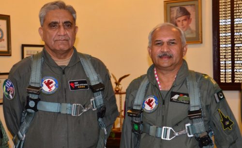  army chief COAS PAF F-16 F-16 aircraft Pakistan air force jf-17 Chief of Army staff Gen qamar Javed bajwa