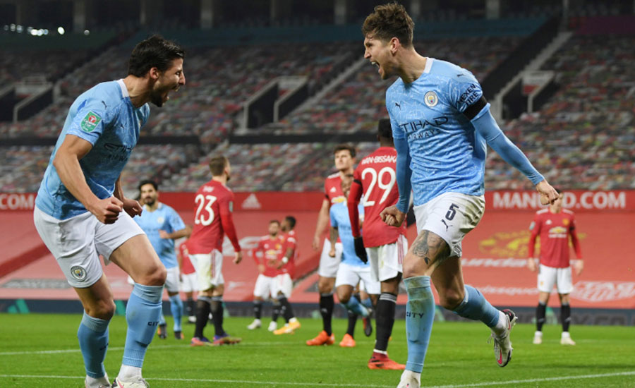 City outclass United in Manchester derby to reach League Cup final
