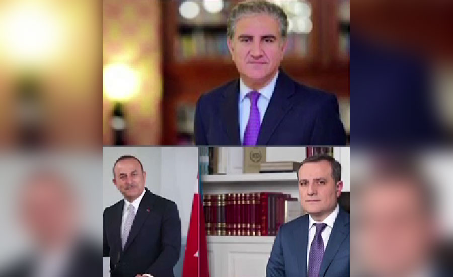 2nd round of talks among Pak, Turkish, Azerbaijan FMs today