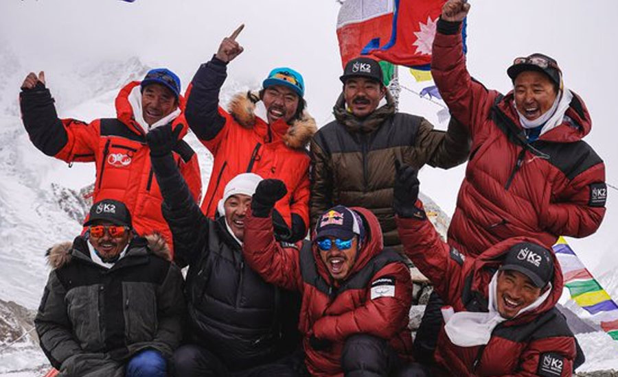 Pakistan welcomes Nepalese climbers on first winter K2 ascent