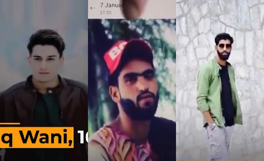 Families of three young Kashmiri men martyred by Indian army speak out on Int'l media