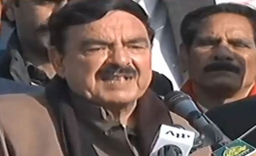 Sheikh Rasheed challenges opposition to bring no confidence motion 100 times