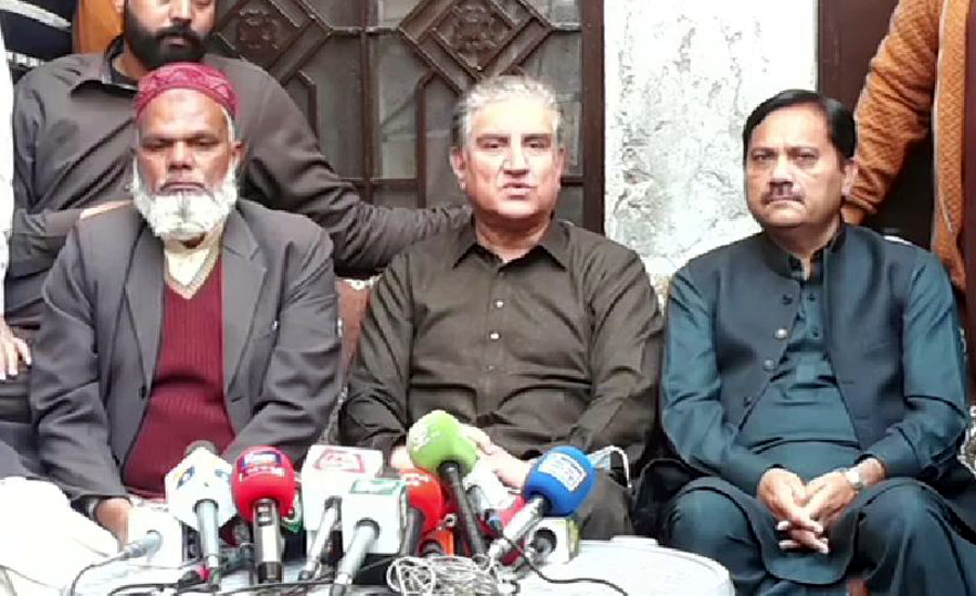 Foreign Minister Shah Mahmood Qureshi says opposition has no intention to resign