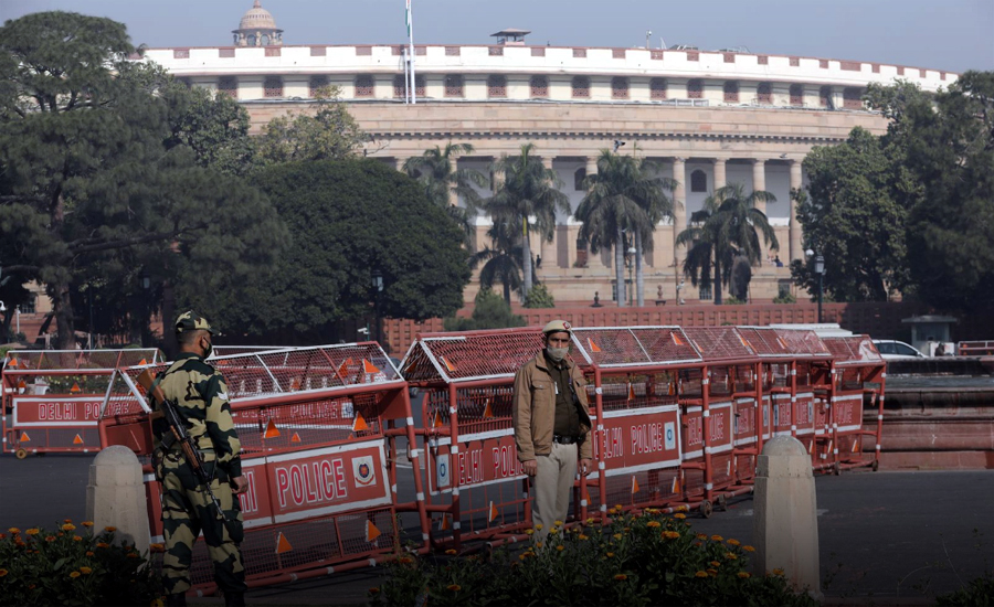 India police block Internet, roads into Delhi to stop farmers disrupting budget day