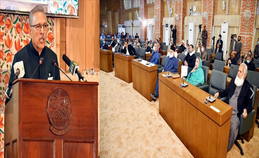 India playing with fire, we want resolution of Kashmir issue within ambit of peace and law: President Dr Arif Alvi