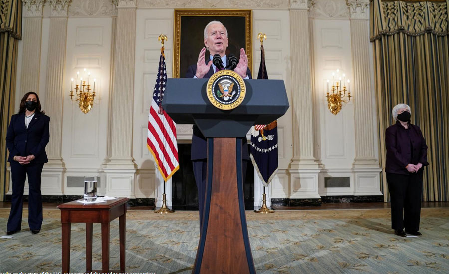 Democrats clear path for approval of Biden's $1.9 trillion COVID package