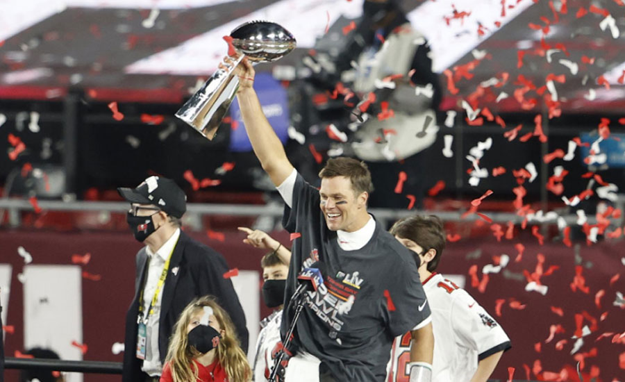 Brady leads Buccaneers to Super Bowl win on home field