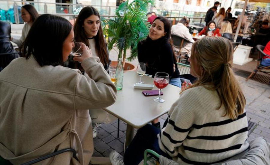 'It's all open!': French flock to Madrid cafes for pandemic reprieve
