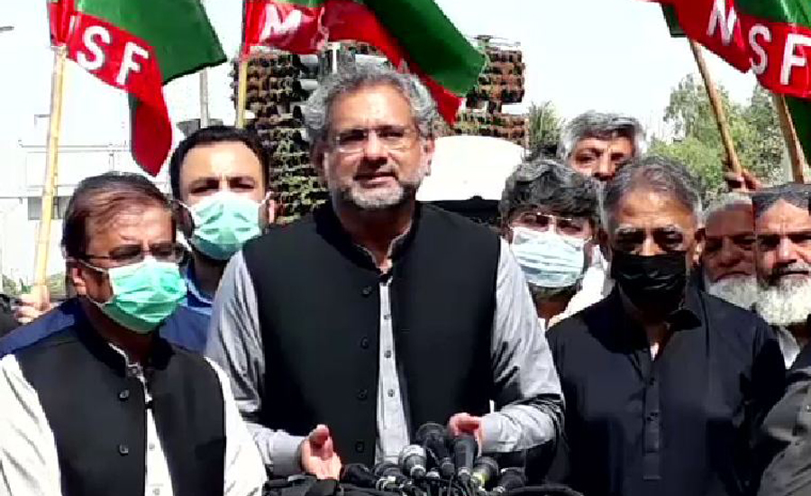 Shahid Khaqan Abbasi says parliament has been paralyzed
