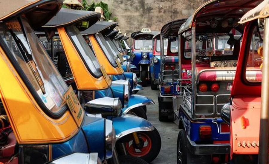 Thailand's tuk tuks, tour buses and boats marooned at Lunar New Year