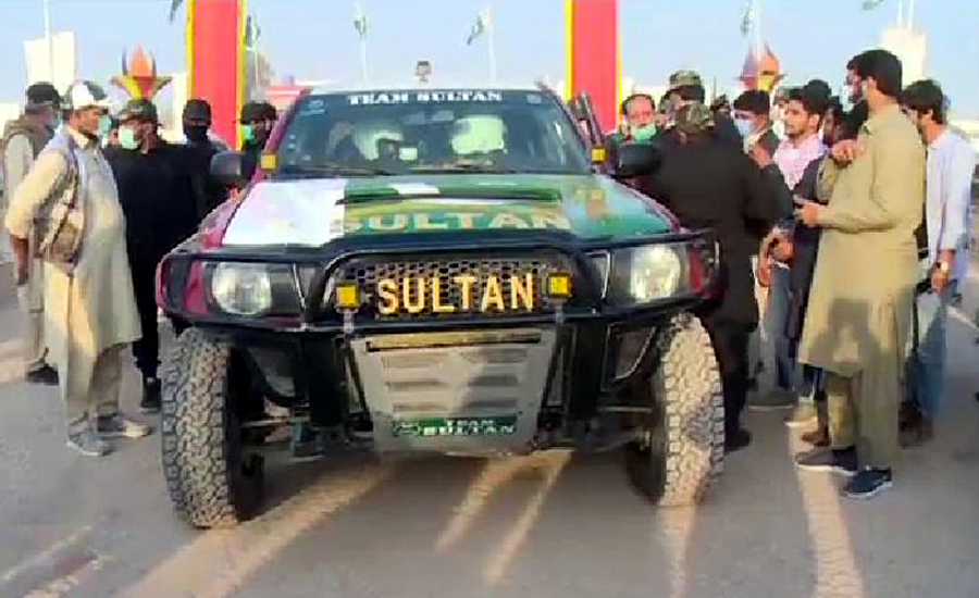 Sahibzada Sultan declared winner in Cholistan Jeeb Rally