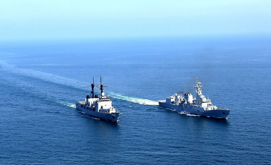 Pakistan Navy conducts bilateral exercises with Russian and Sri Lankan ships