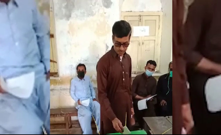 Polling underway for by-election on National Assembly seat NA-221