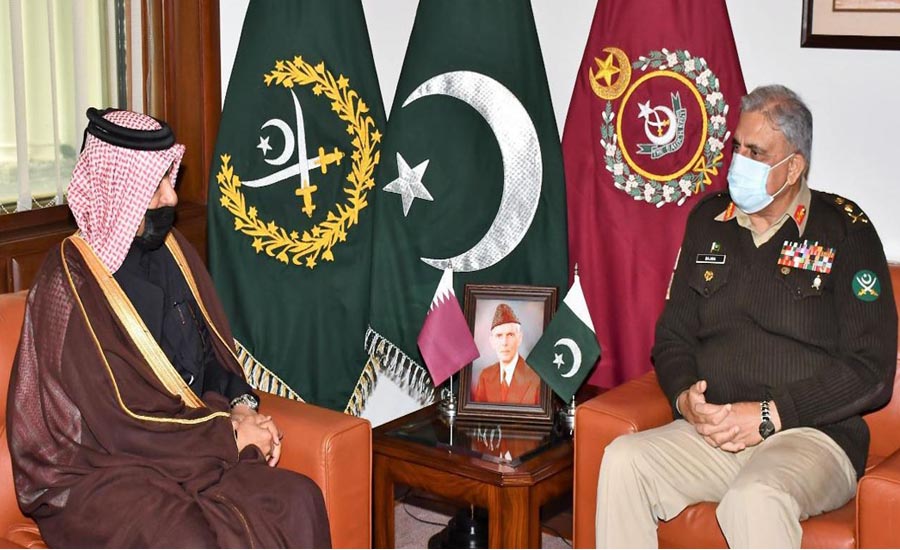 Pakistan, Qatar share great history of cordial relations, says COAS Qamar Bajwa