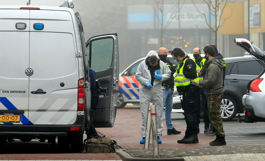Blast strikes Dutch COVID-19 test centre, police call it an attack