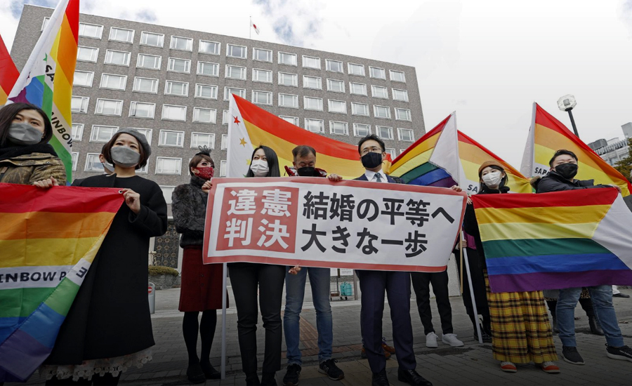 In landmark ruling, Japan court says not allowing same-sex marriage is 'unconstitutional'
