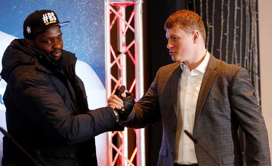 Boxing: Gibraltar honours Whyte, Povetkin with special coin ahead of rematch